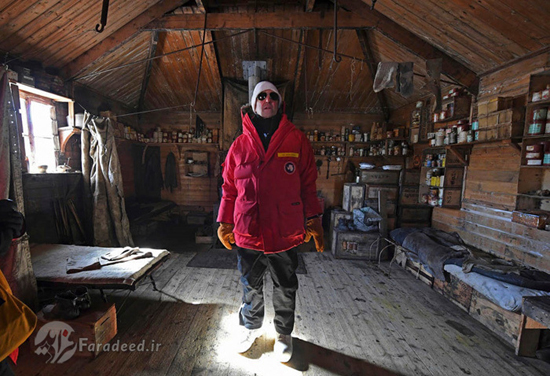 جان کری در قطب جنوب