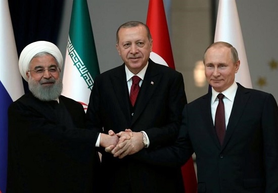 نشست روحانی، اردوغان و پوتین در سوچی آغاز شد