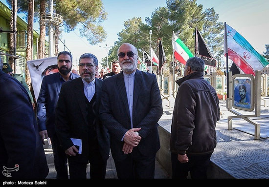 مراسم ختم شهدای حادثه تروریستی در اصفهان