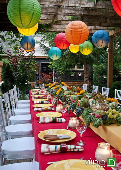 شیک ترین تزئینات میز غذا برای مهمانی ها!