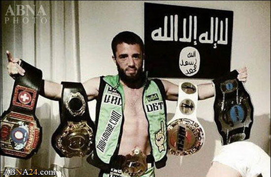 كشته‌ شدن ورزشکار معروف داعشی +عکس