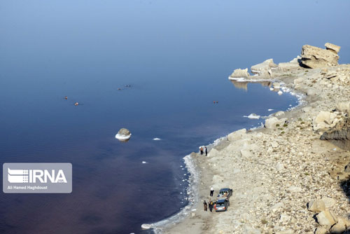 وسعت دریاچه‌ی ارومیه افزایش یافت