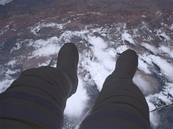 تصاویری جالب از سرگرمی فضانوردان در فضا