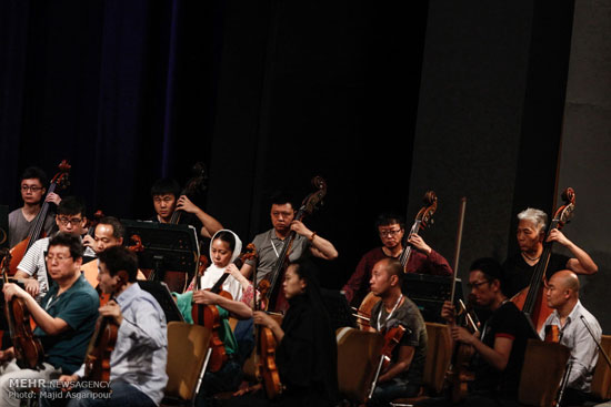 عکس: تمرین ارکستر فیلارمونیک در تهران
