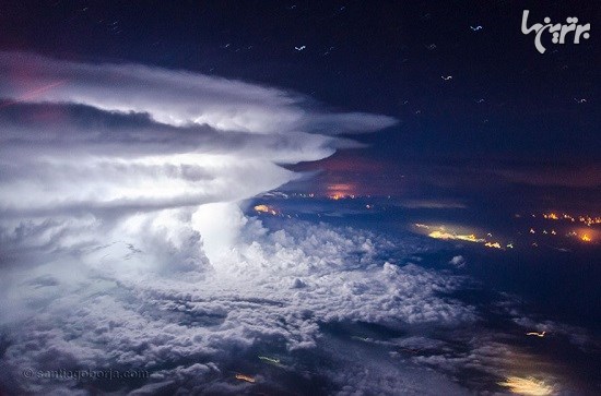 بااین عکسهای شگفت انگیز دنیا را از کابین خلبان ببینید