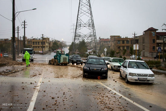عکس: بارش باران در شیراز