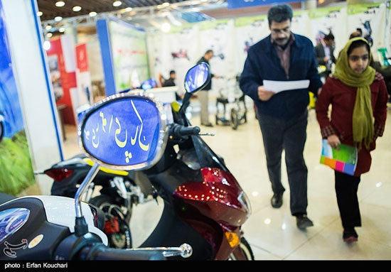 عکس: نمایشگاه موتورهای برقی در تهران