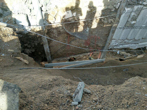 کارگر ایرانی زیر آوار ساختمان جان باخت