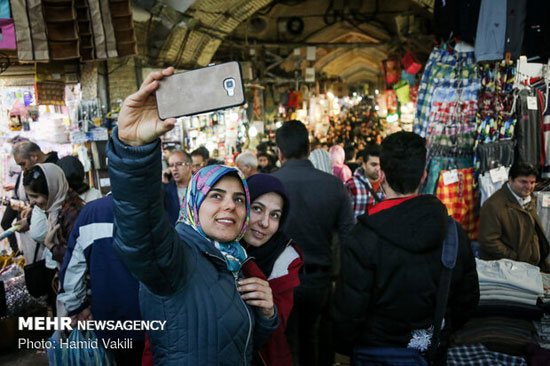 خرید نوروزی در بازار بزرگ تهران