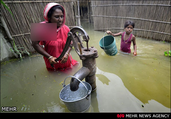 عکس: سیل نپال را غرق کرد