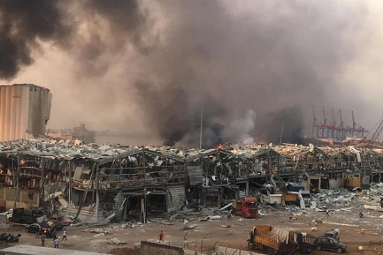 انفجار بزرگی پایتخت لبنان را لرزاند