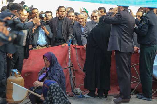 لاریجانی در مرز مهران و شلمچه + عکس