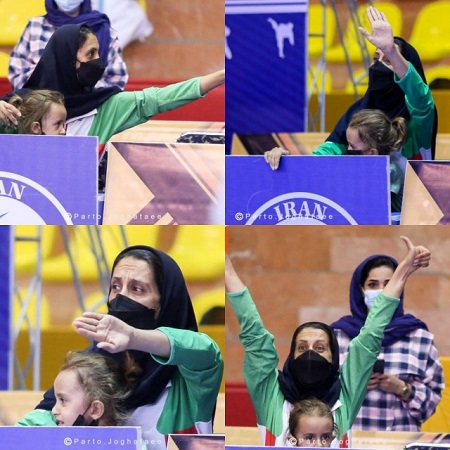 تصاویر مربی زن کاراته ایران، جهانی شد
