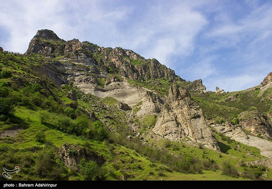 طبیعت ژئوپارک دومولی در اردبیل