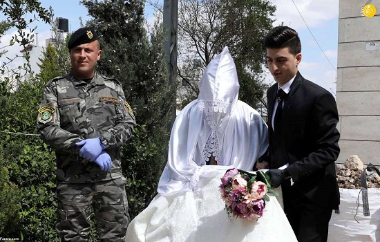 جشن عروسی در کشورهای درگیر کرونا