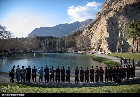 جشن جهانی نوروز در محوطه تاریخی طاقبستان
