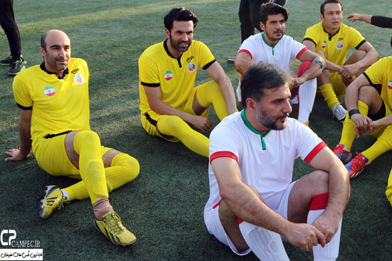 عکس: تمرین تیم فوتبال ستارگان ایران