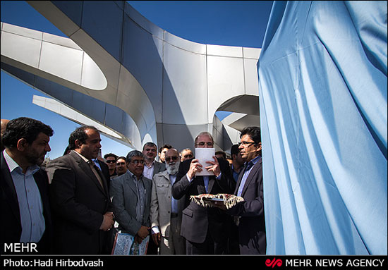 عکس: افتتاح بزرگترین آسمان نمای تهران