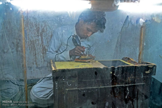 عکس: طلا سازی در سیستان و بلوچستان