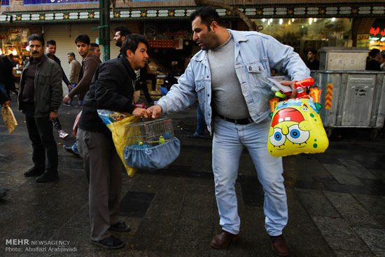عکس: طرح برخورد با دستفروشان بازار تهران