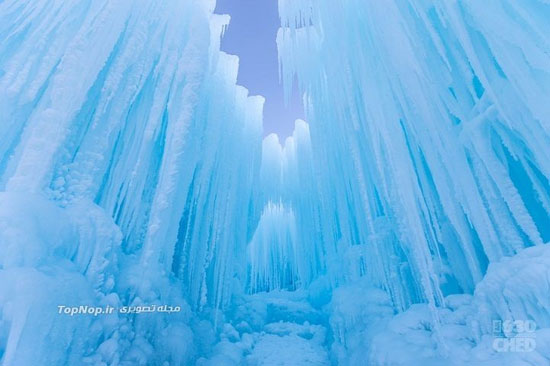 پارک یخی زمستانی در کانادا +عکس
