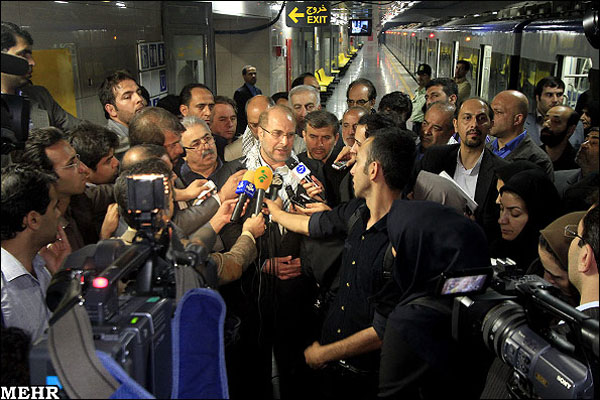 مجموعه عکس: بازگشایی خط 4 مترو تهران