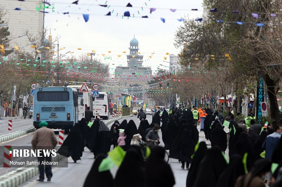 برگزاری جشن نیمه‌شعبان در مشهد