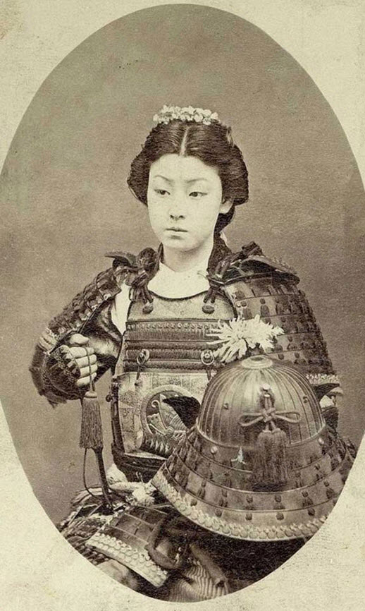 عکس‌ های نادر از سامورائی‌ های زن