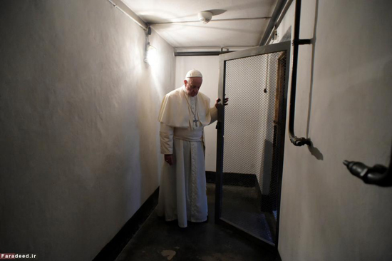 بازدید پاپ از اردوگاه مرگ «آشویتس»