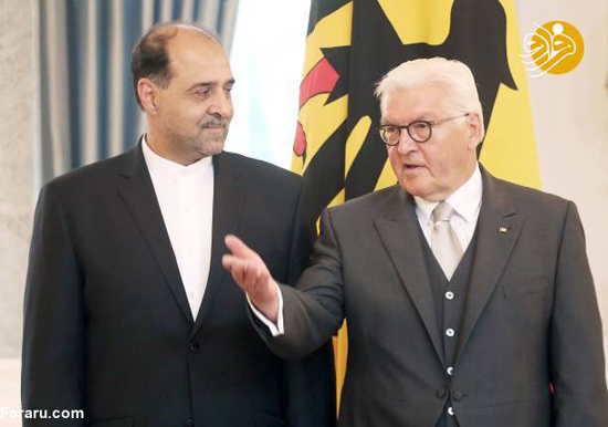 استقبال رئیس‌جمهور آلمان از سفیر ایران