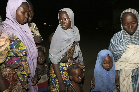 عکس:  زنان آزاد شده از دست بوکوحرام