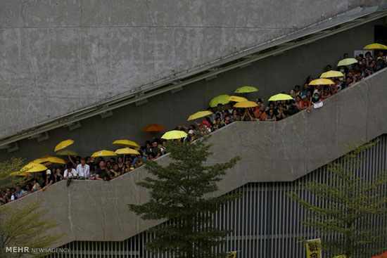 عکس: سالگرد انقلاب چتر در هنگ کنگ