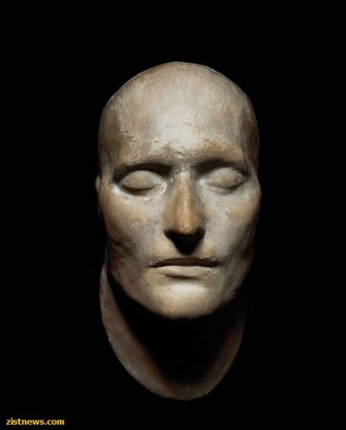 یک عکس جالب: ماسک مرگ ناپلئون