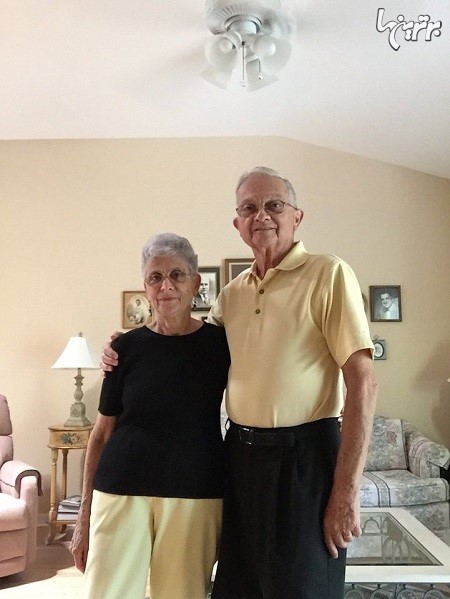 لباس پوشیدن هماهنگ و جالب پدربزرگ و مادربزرگ