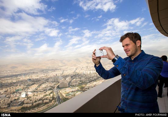 پراید سواری دانیال داوری در تهران +عکس
