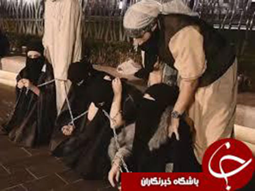 تصاویری از فروش زنان توسط داعش