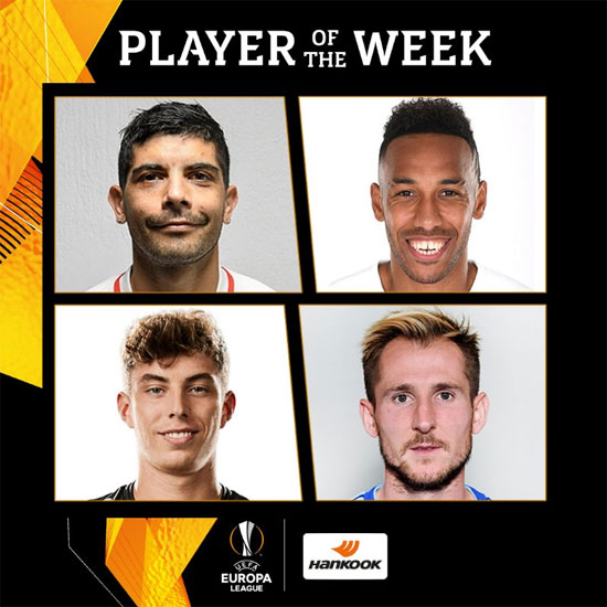 ۴ نامزد عنوان بهترین بازیکن هفته اول لیگ اروپا