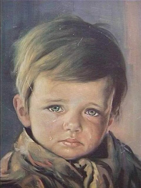راز نقاشی نفرین شده «پسرک گریان» چیست؟