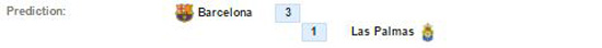 پیش بازی بارسلونا – لاس پالماس