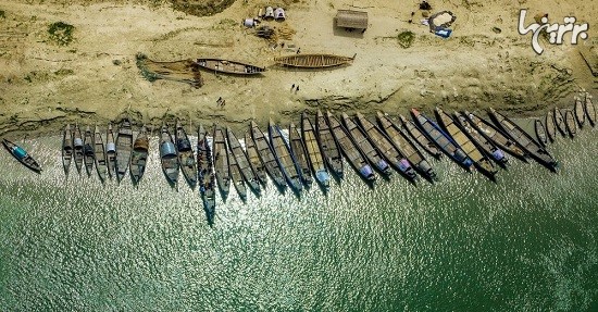 عکس های هوایی خیره کننده از کشور سبز بنگلادش