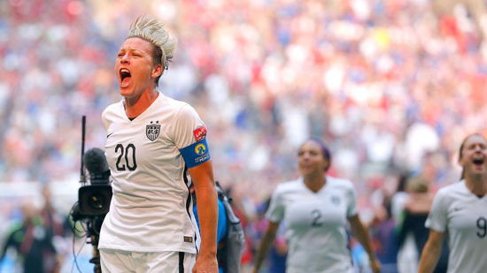 عکس : قهرمانی آمریکا در جام جهانی بانوان