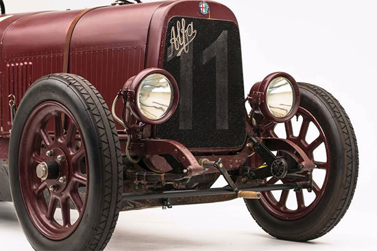 حراج اولین خودروی تولید شده توسط آلفا رومئو