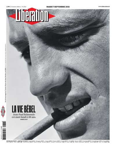 بازتاب مرگ «ژان پل بلموندو» در رسانه‌های فرانسه