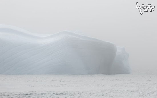 عکس: کوه های یخی خلیج دیسکو
