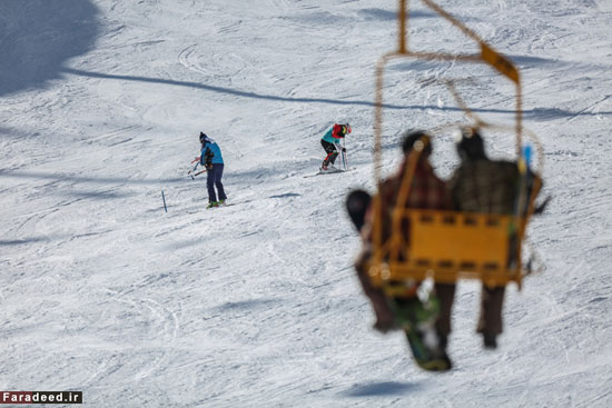 گزارش تصویری الجزیره از اسکی در«دربندسر»