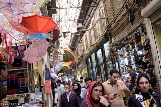 گزارش تصویری رویترز از بازار تهران