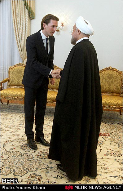 عکس: دیدار جوان ترین وزیر جهان با روحانی