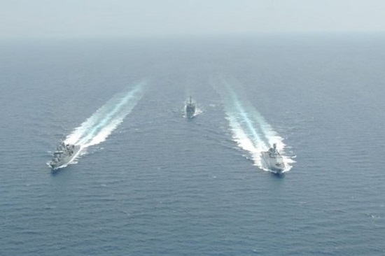 تحرک جدید نیروی دریایی ترکیه در شرق مدیترانه