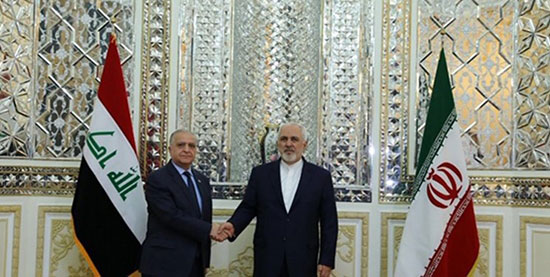 ظریف و همتای عراقی در تهران به گفتگو نشستند
