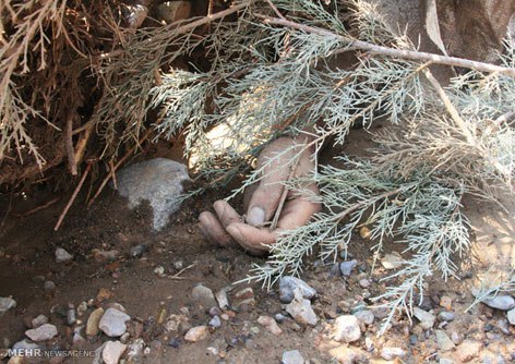 عکس: جسد پیدا شده سیل پاکدشت (16+)